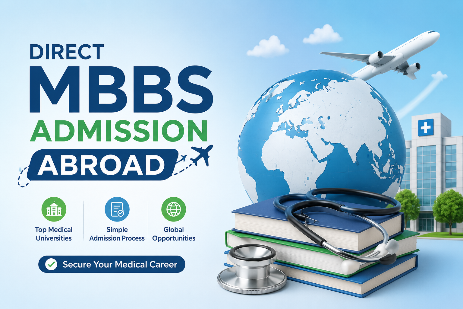 Direct MBBS Admission Abroad: A Smart Career Choice for Medical Aspirants